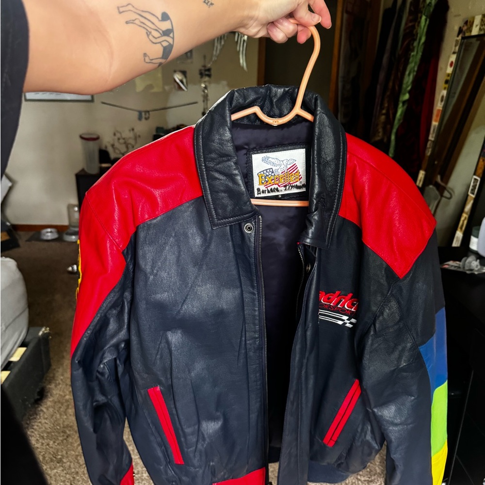 Authentic Leather Racing Jacket - Picture 2 of 4